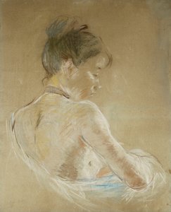 裸の肩を持つ少女;裸の肩を持つ少女、1885