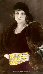 グラディス・クーパー 1888～1971年、英国の女優、20世紀初頭。 作： Bertram Park