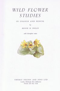 タイトルページ、1951 作： Bessie D. Inglis