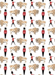 Buffalo Soldier, 2015（イラストレーション、デジタル） 作： ベス・トラバース