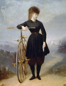 フランスの女優ブランシュ・ダンティニー（Marie Ernestine Blanche d