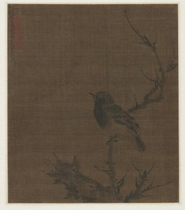サクラの枝で眠る鳥 作： Bian Wenjin