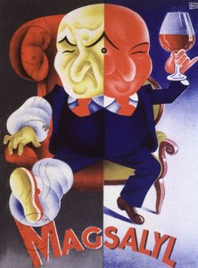 Magsalyl、痛風薬（ポスター）