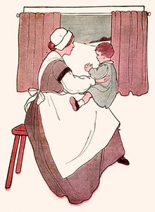 ブランシェフィッシャーライトが描いた拍手 作： Blanche Fisher Wright