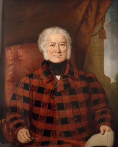 ジョン・ボースウィック・ギルクリスト博士 (1759–1841) (キャンバスに油彩) 作： Blanconi Blanconi
