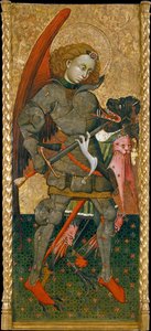 聖ミカエル大天使、c。 1440 作： Blasco de Granen
