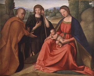 羊飼いの礼拝 作： Boccaccio Boccaccino