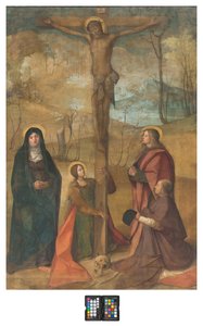 イエス・キリスト・クルシフィクス、ボッカッチョ・ボッカチーノ 作： Boccaccio Boccaccino