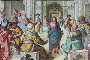 律法学者の中のイエス 作： Boccaccio Boccaccino