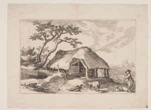 17、『農家のある風景』より 作： Boetius Adams Bolswert