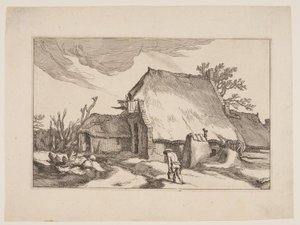 5、『農家のある風景』より 作： Boetius Adams Bolswert