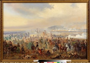 1813 年 10 月のライプツィヒの戦い (または諸国民の戦い、ナポレオン戦争)