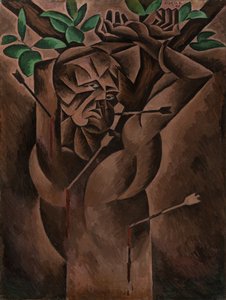 聖セバスチャン、1912 作： Bohumil Kubišta