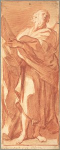 聖アンドリュー 作： Bolognese 17th Century