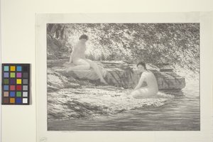 Lake Ladies (muste paperille) 作： Bolton Coit Brown