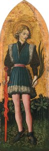 セント・ジュリアン」1450年頃（板にテンペラ 作： Bonifacio Bembo