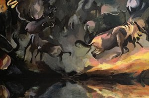  作： 