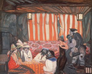 キャバレー2、1918 作： Boris Dmitrievich Grigoriev