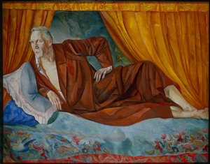 歌手の肖像 Fyodor (Fedor or Feodor) Chaliapin (Chaliapin) (1873-1938) 作： Boris Dmitrievich Grigoriev