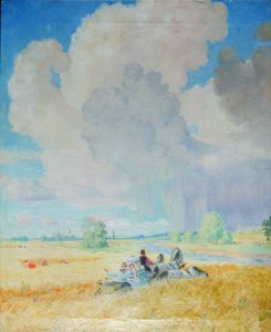 1922年夏 作： Boris Mikhailovich Kustodiev