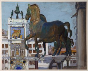 サンマルコの馬、1907