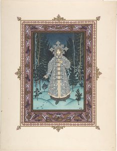 おとぎ話Snegurochkaのイラストc。 1925 作： Boris Vasilievich Zvorykin