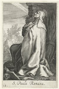 隠者としてのローマの聖パウラ S. パウラ ロマーナ (オブジェクトのタイトル) 隠者（シリーズタイトル） Sacra Eremus Ascetriarum (シリーズタイトル)