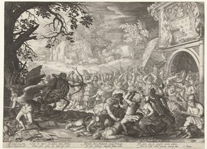 死の勝利 人類に対する死の戦い 作： Boëtius Adamsz. Bolswert