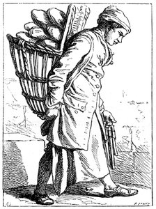 ベイカー、1885年。 作： Bouchardon