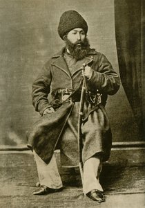 「アブドゥル ラーマン、アフガニスタンのアメール」、1880 年代、1901 年。 作： Bourke