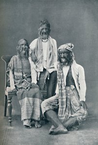 ビルマのマンダレーの毛深い家族、1902年