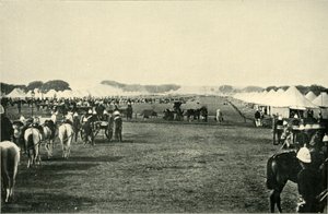 1877年1月、帝国議会の総督キャンプ、1901年。