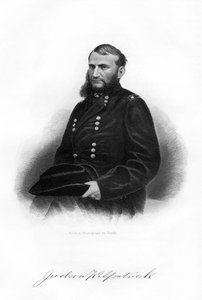 ヒュージャドソンキルパトリック、アメリカンユニオンメジャージェネラル、1862-1867。 作： Brady