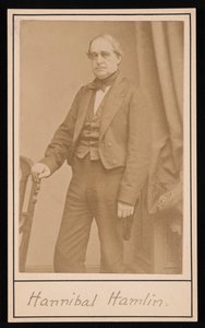 ハンニバル ハムリンの肖像 1809 ～ 1891 年、1857 年。 作： Brady
