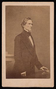 ジェファーソン・デイビスの肖像 1808-1889, 1887. 作： Brady