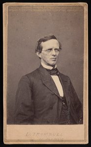 ライマン トランブルの肖像 1813 ～ 1896 年、1864 ～ 1868 年。 作： Brady