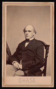 サーモン ポートランド チェイスの肖像 1808 ～ 1873 年、1873 年以前。 作： Brady