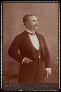 W. ネルソン トレラーの肖像、1890 年から 1893 年。 作： Brady