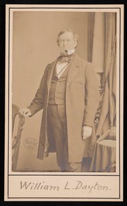 ウィリアム・ルイス・デイトンの肖像 1807-1864、1864年以前。 作： Brady