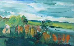 秋の風景 作： Brenda Brin Booker
