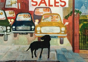 中古車のロットでのレックス。販売 作： Brenda Brin Booker