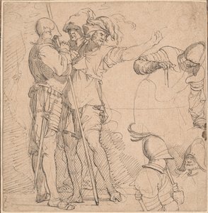 カプリチオ サルヴァトール・ローザの「置物」から派生 作： British 18th Century