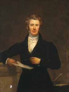 男の肖像 作： British 19th Century