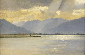 大陸湖 (船上油) 作： British School