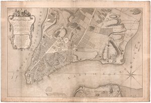 ラッツァーによるニューヨークの都市計画 作： British School