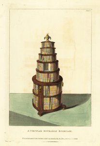 円形可動本棚 作： British School