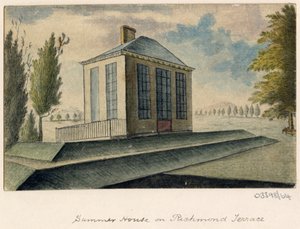 一連のスケッチ、イギリス、大陸、アメリカの景色 1772-1778 (水彩) 作： British School
