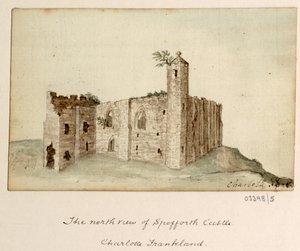 一連のスケッチ、イギリス、大陸、アメリカの景色 1772-1778 (水彩) 作： British School