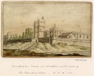 一連のスケッチ、イギリス、大陸、アメリカの景色 1772-1778 (水彩) 作： British School