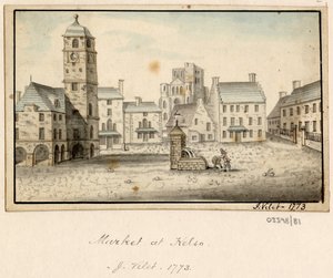 一連のスケッチ、イギリス、大陸、アメリカの景色 1772-1778 (水彩) 作： British School